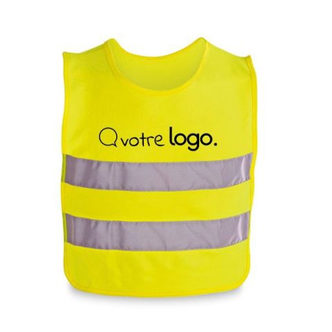 Gilet réflecteur personnalisé pour enfant