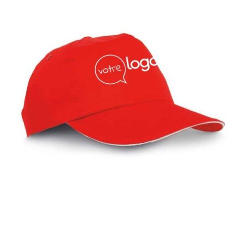 Casquette publicitaire "sandwich"