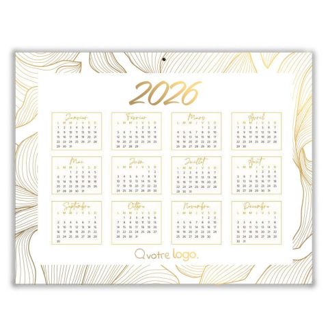Calendrier Bancaire 100% personnalisable - mini