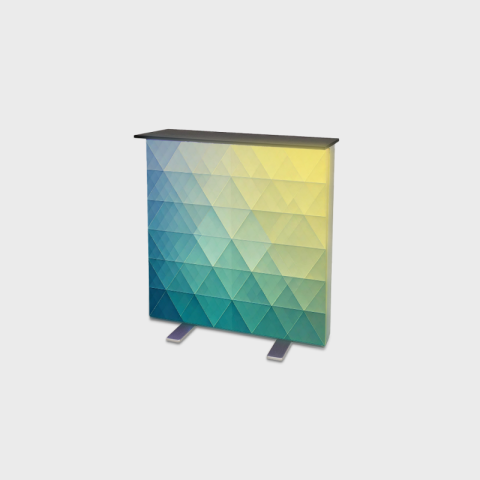 Comptoir lumineux personnalisé Brightbox