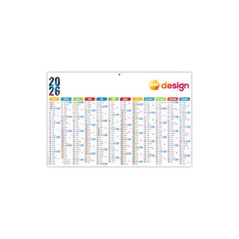 Calendrier bancaire publicitaire Maximilien - mini 270x208mm