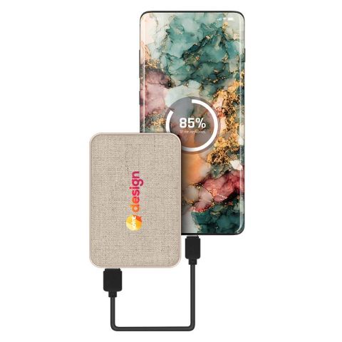 BATTERIE EXTERNE PUBLICITAIRE 5000 mAh