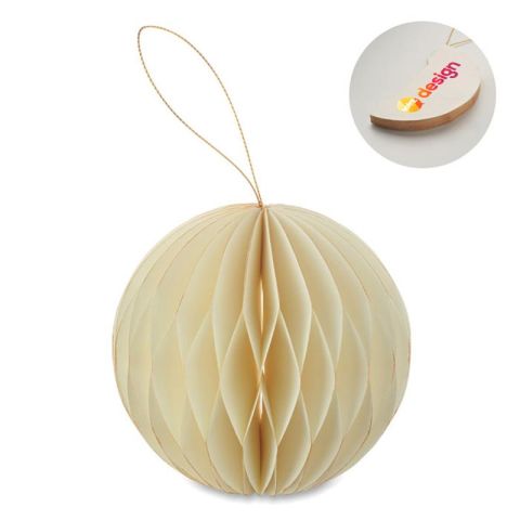 Porte-boules de Noël pliable personnalisable - HARMOBAUBLE