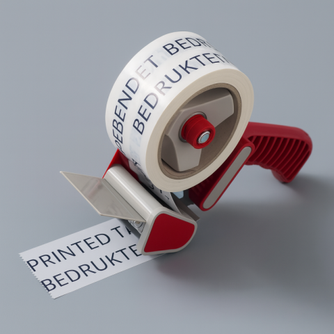 Ruban adhésif 76mm de diamètre personnalisable