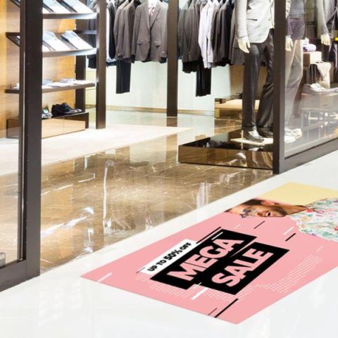 Sticker de sol personnalisé