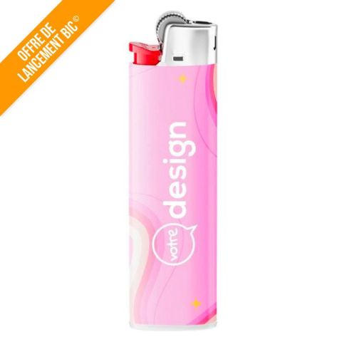 Briquet BIC® J23 personnalisable design fin