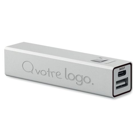 Powerbank 2600 mAh publicitaire -POWERALUC