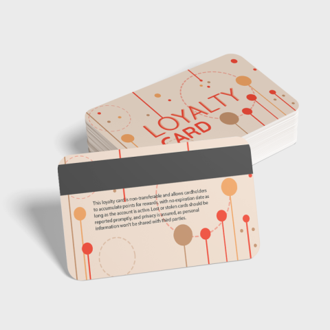 Cartes en PVC publicitaire avec bande magnétique (LoCo)