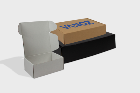 Boîte d'expédition personnalisée premium