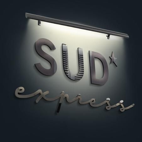 Rampe lumineuse monoline LED personnalisé enseigne