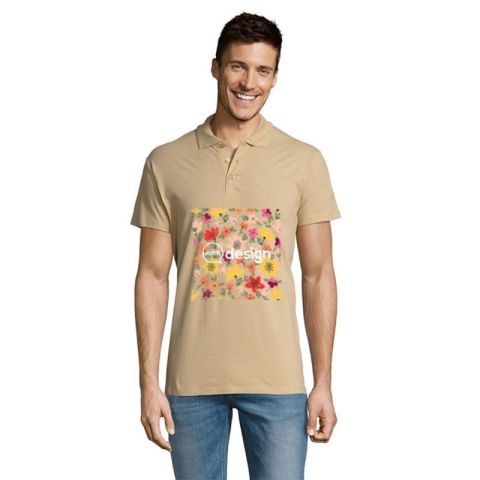 Polo homme en coton manches courtes personnalisé 170g-SUMMER II