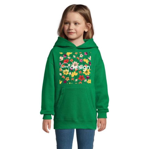 Sweat-shirt à capuche enfant personnalisé 280g-SLAM KIDS