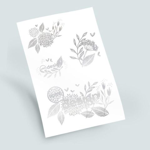 Tatouage sur-mesure métallisé 10x15cm