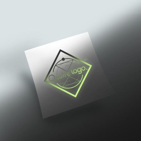 Tatouage publicitaire luminescent 5x5cm