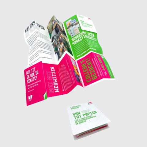 Cartes à pliage en Z