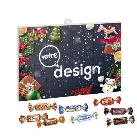 Calendrier de l'avent publicitaire Premium cadeau - Celebrations®
