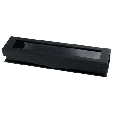 Boite noire publicitaire pour stylo