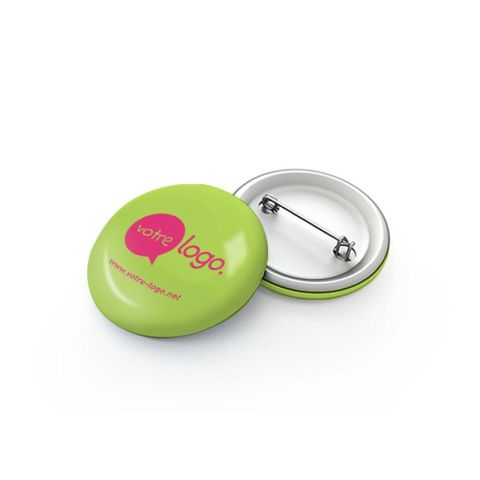 Badge publicitaire rond - 100mm