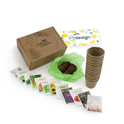 Box de jardinage publicitaire grande collection