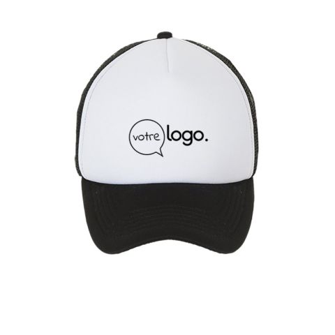 Casquette filet 5 panneaux unisexe personnalisée BUBBLE