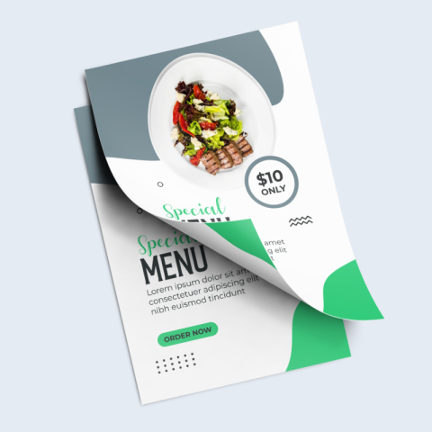 Flyers format A5 publicitaire