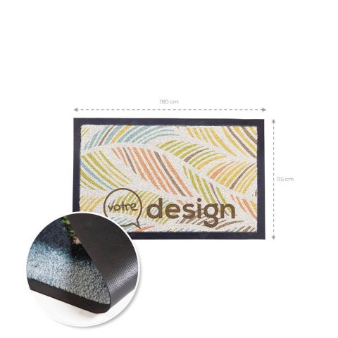 Tapis d'accueil publicitaire Colorstar 115x180cm