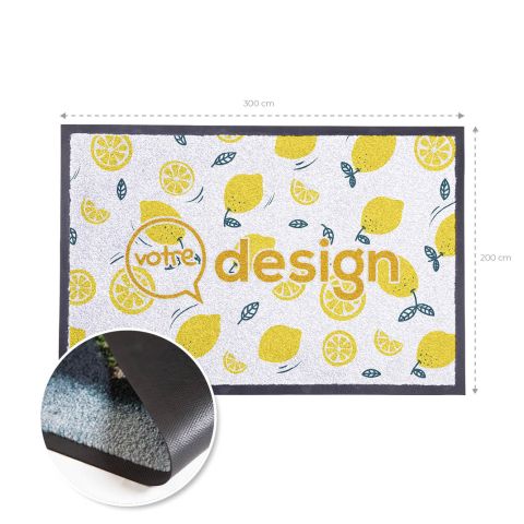 Tapis d'accueil publicitaire Colorstar 200x300cm