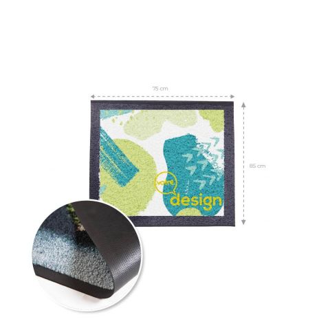 Tapis d'accueil publicitaire Colorstar 75x85cm