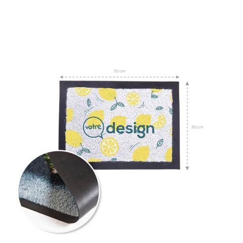 Tapis d'accueil publicitaire Colorstar 85x115cm