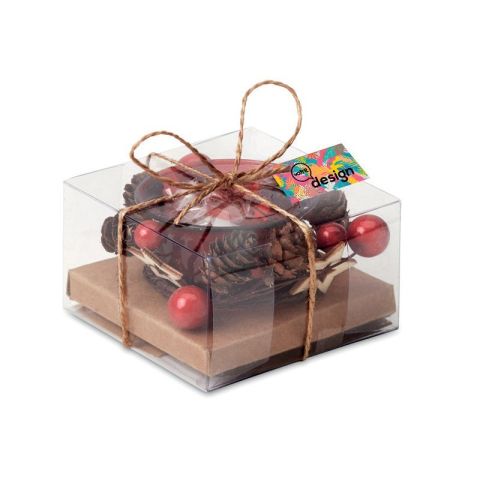 Bougeoir de Noël publicitaire BOUGIE