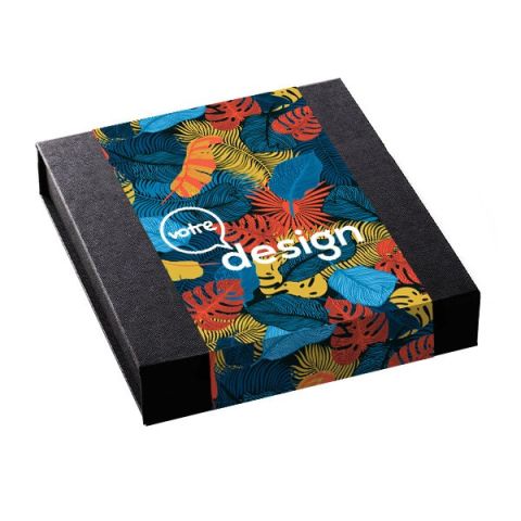 Coffret de chocolat personnalisable Dégustation 24 carrés ®Le Petit Carré