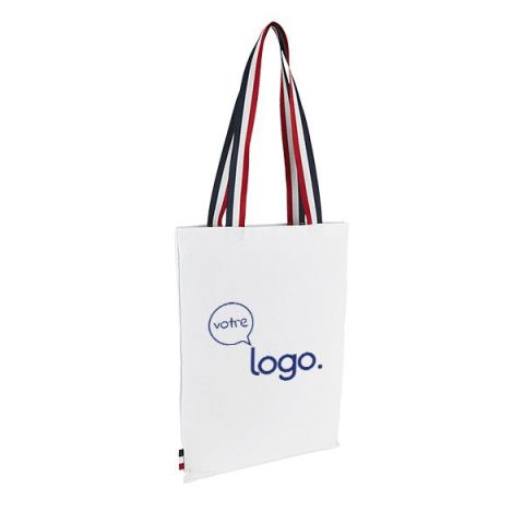 Sac shopping personnalisé ETOILE anses rayées