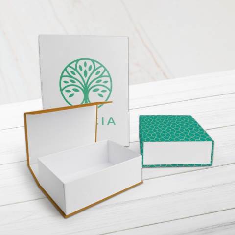 Boîte cadeau personnalisable avec fermeture magnétique