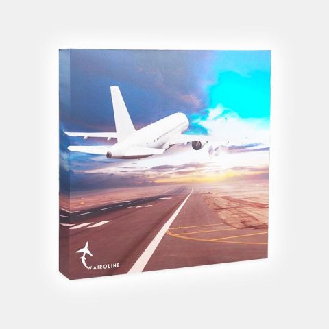 Stand parapluie lumineux personnalisé