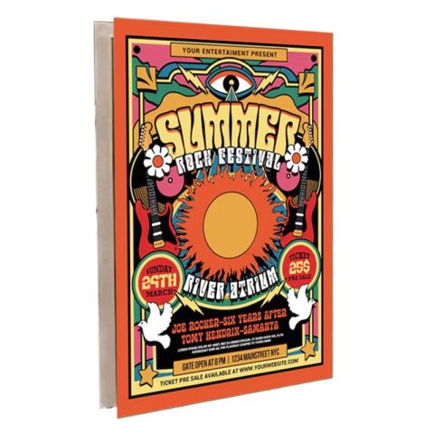 Panneau publicitaire recyclé - Sign Again