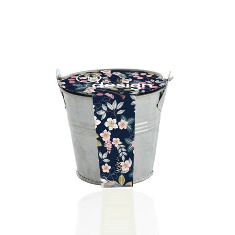 kit de plantation pot zinc 10 cm personnalisé