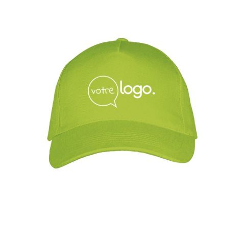 Casquette 5 panneaux homme personnalisée BEACH