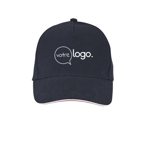 Casquette tricolore unisexe personnalisée LONGCHAMP