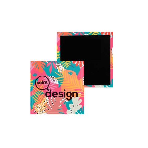Magnet carré publicitaire - 52x52 mm