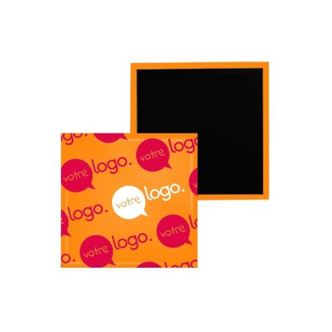 Magnet carré personnalisable - 63x63 mm