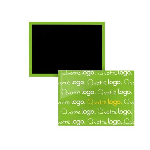 Magnet rectangle publicitaire - 68x45 mm