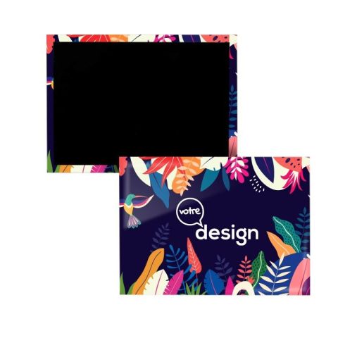 Magnet rectangle personnalisable - 80x54 mm