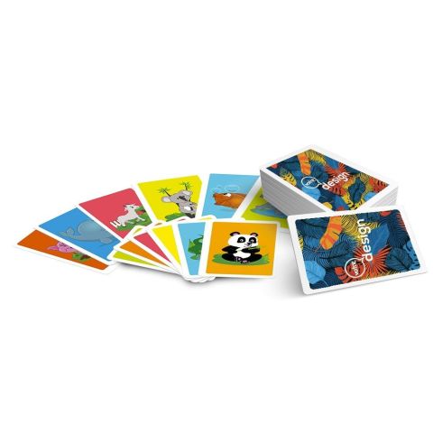 Jeu de mémo 33 cartes personnalisé - Animaux
