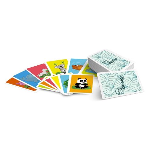 Jeu de mémo 44 cartes publicitaire - Animaux