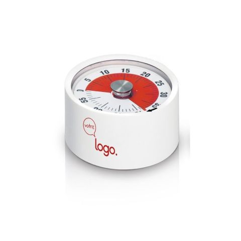 Minuteur mécanique aimantée personnalisé