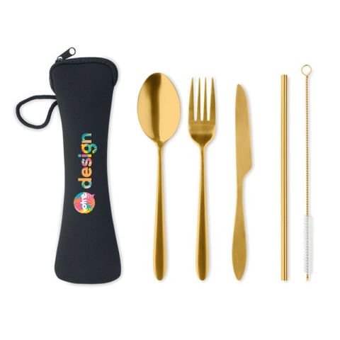 Couverts personnalisés en acier inoxydable 5 SERVICE