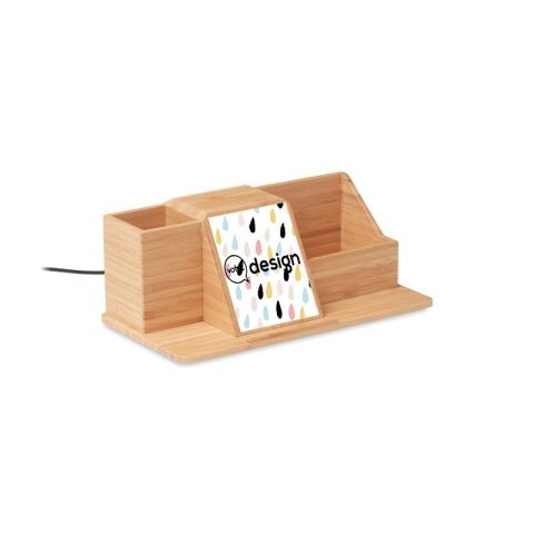 Chargeur sans fil de bureau publicitaire GROOVY