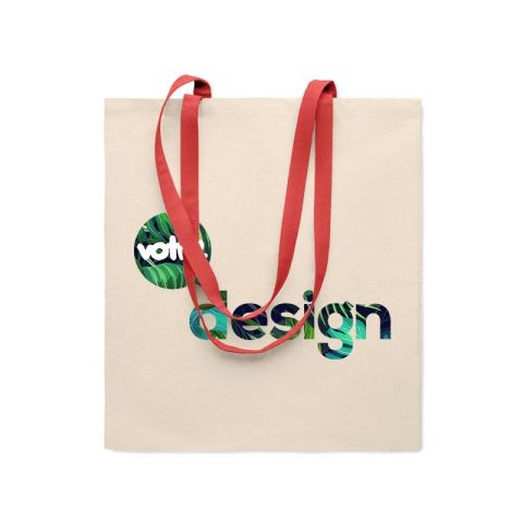 Sac shopping personnalisé en coton 140 gr/m² ZEVRA