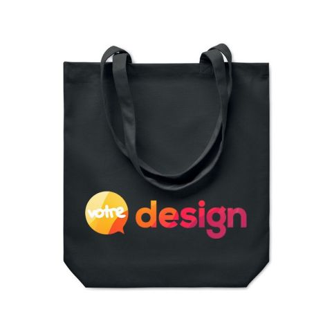 Sac personnalisé shopping en toile 270 gr/m² RASSA COLOURED