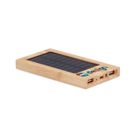 Powerbank solaire personnalisé 4000 mAh ARENA SOLAR